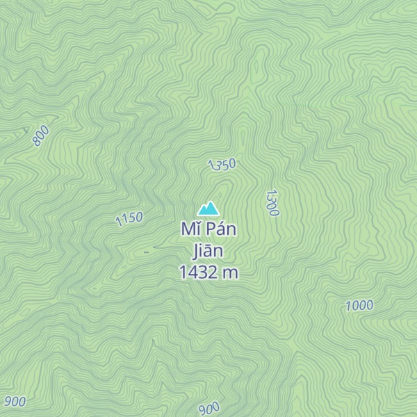 Map of Mǐ Pán Jiān