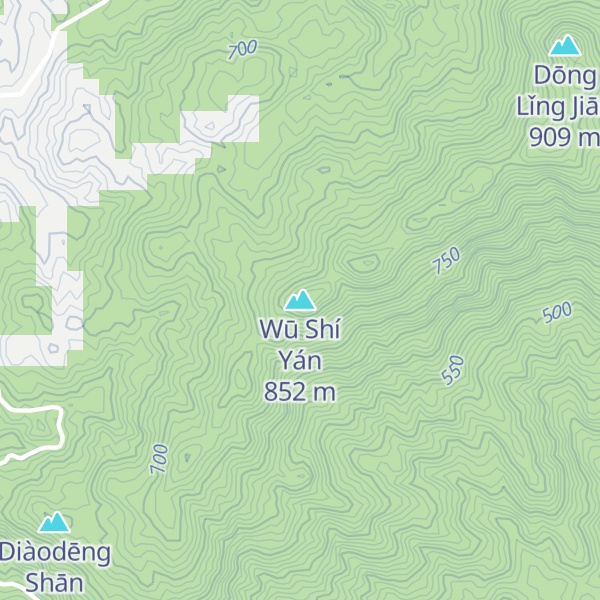 Map of Wū Shí Yán