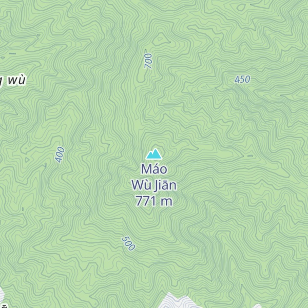 Map of Máo Wù Jiān