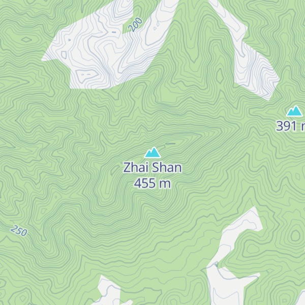 Map of Zhai Shan