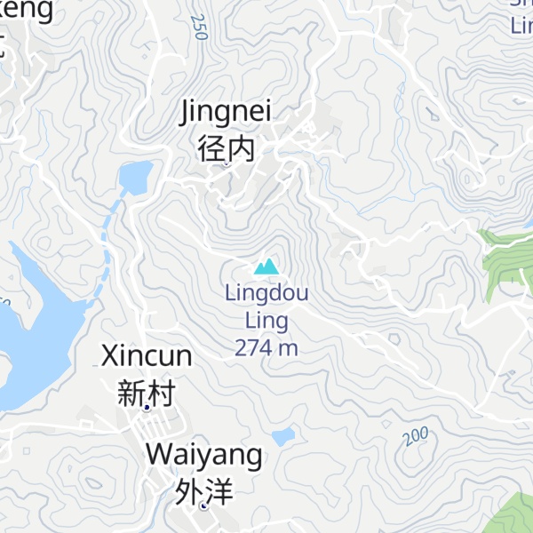 Map of Lingdou Ling
