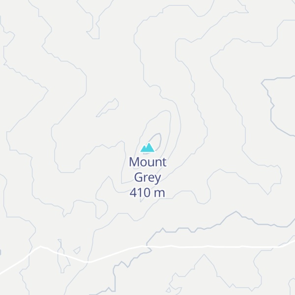 Map of Mount Grey