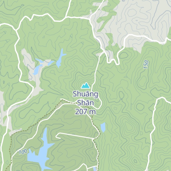 Map of Shuāng Shān
