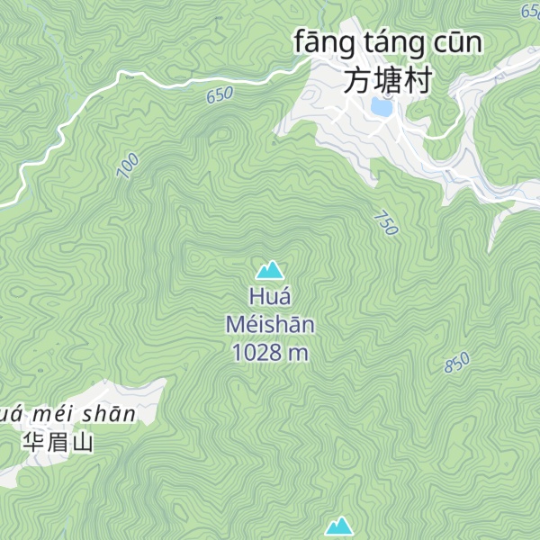 Map of Huá Méishān