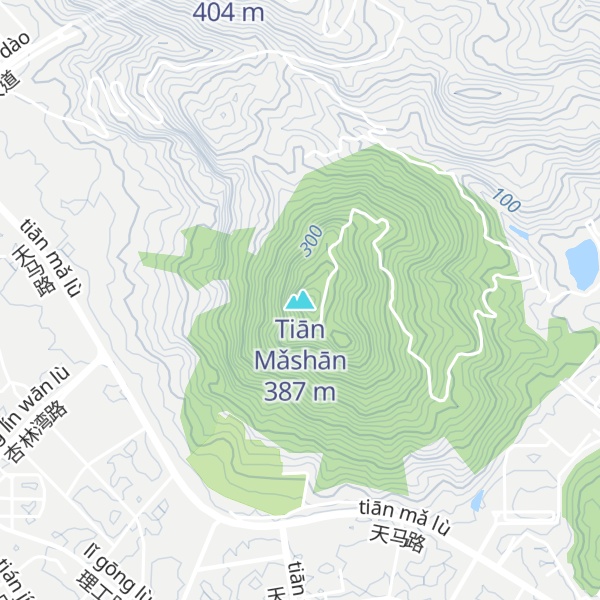 Map of Tiān Mǎshān