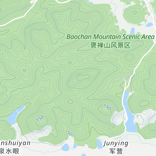 Map of Tiān Gǔshān