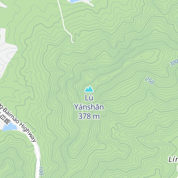 Map of Lù Yánshān