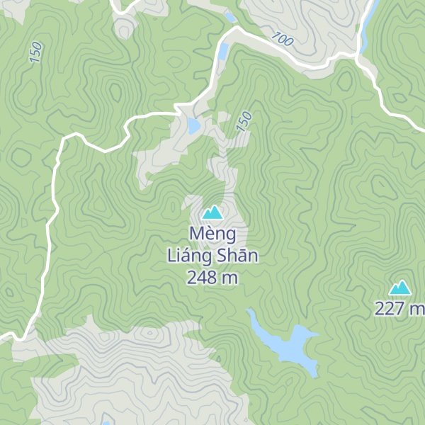 Map of Mèng Liáng Shān