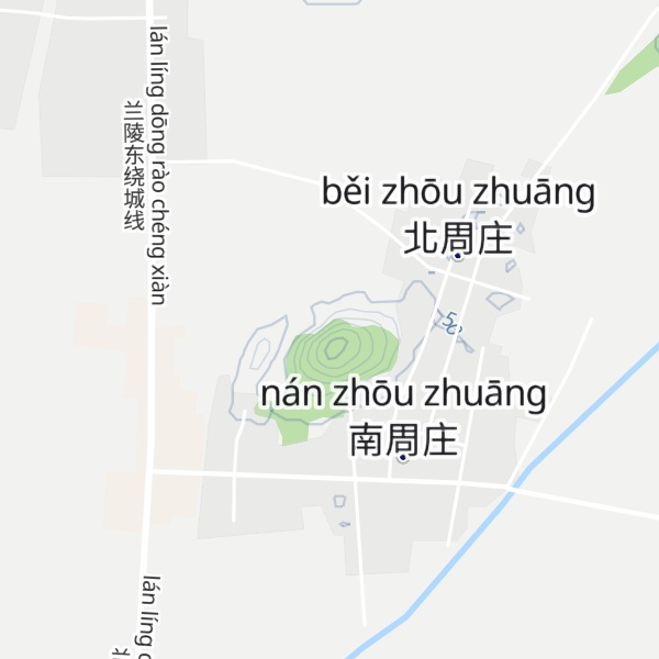 Map of Huángshān