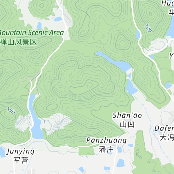 Map of Dàtǎshān