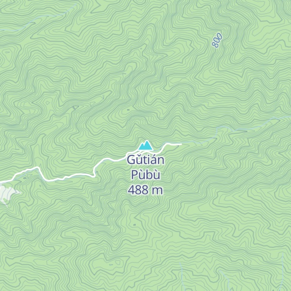 Map of Gǔtián Pùbù