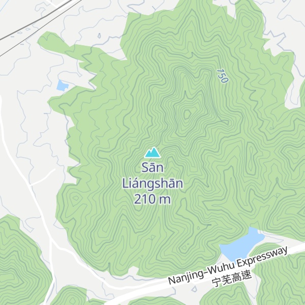 Map of Sān Liángshān