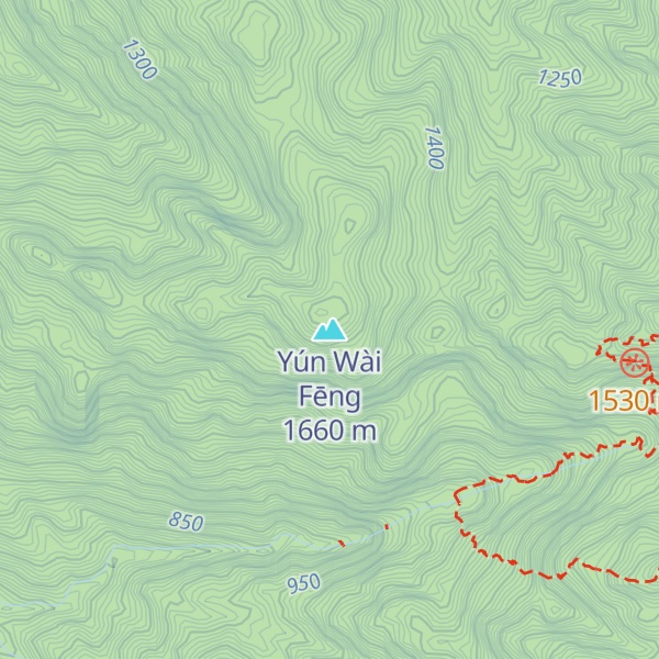 Map of Yún Wài Fēng