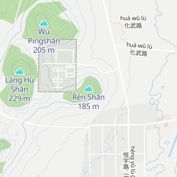 Map of Rén Shān