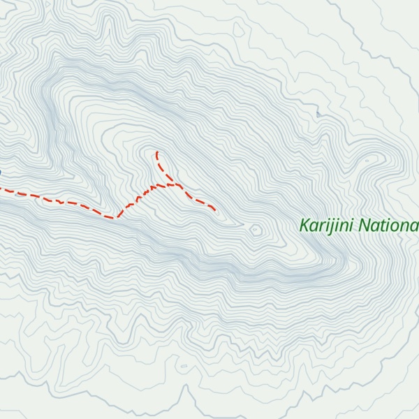 Map of Mount Bruce