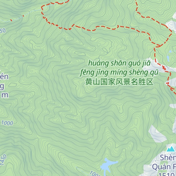 Map of Yún Jì Fēng
