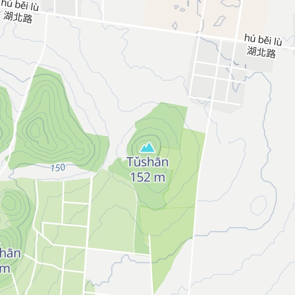 Map of Tǔshān