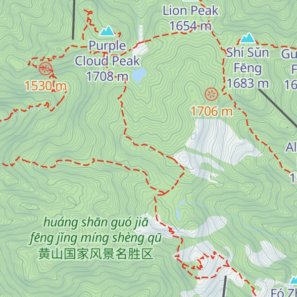 Map of Píng Tiān Gāng