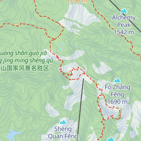Map of Lotus Peak