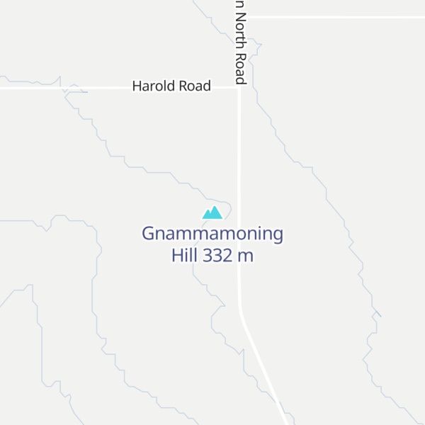 Map of Gnammamoning Hill