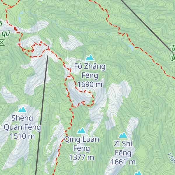 Map of Gēng Yún Fēng