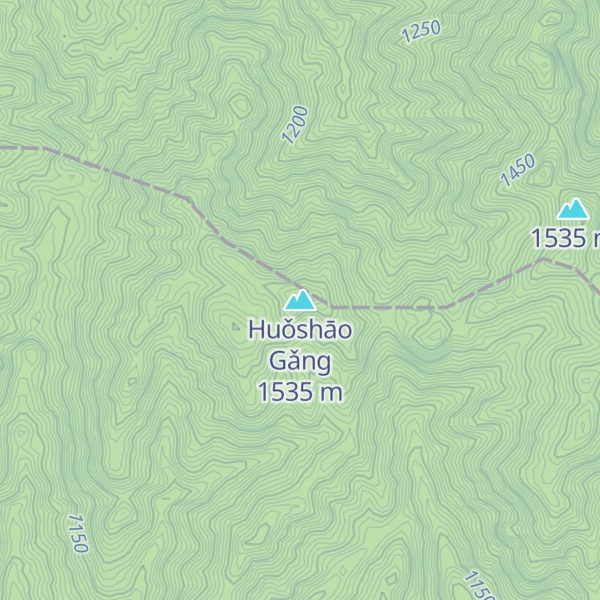 Map of Huǒshāo Gǎng