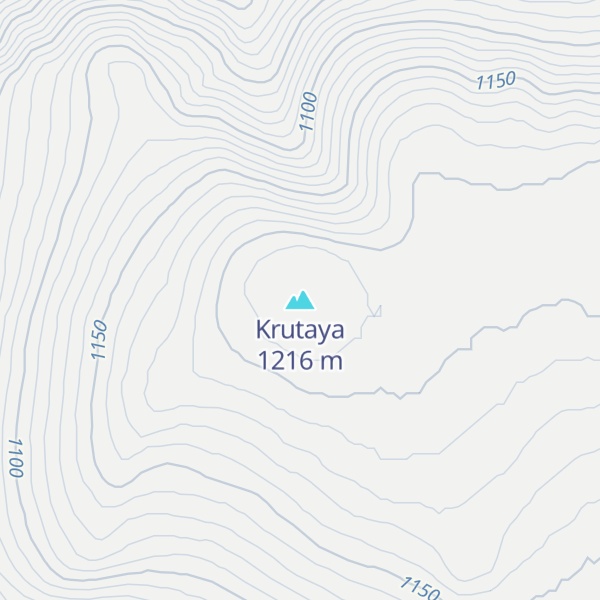 Map of Krutaya
