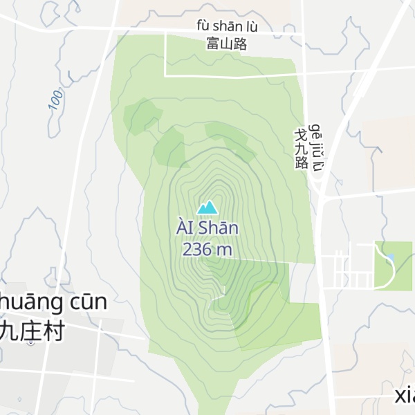 Map of ÀI Shān