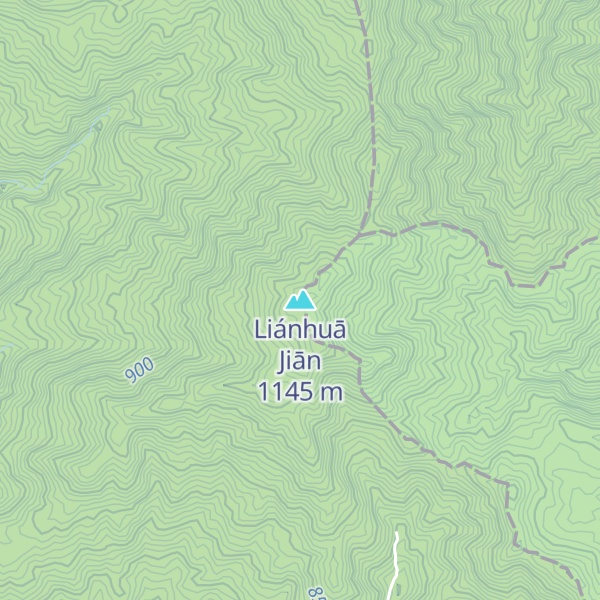 Map of Liánhuā Jiān