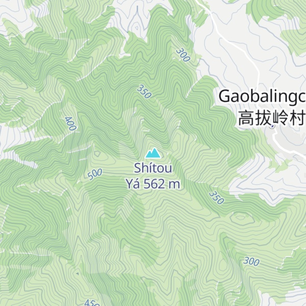 Map of Shítou Yá