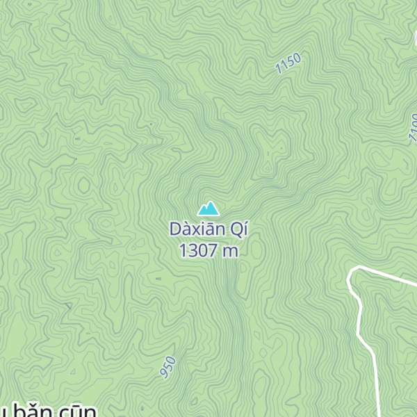Map of Dàxiān Qí