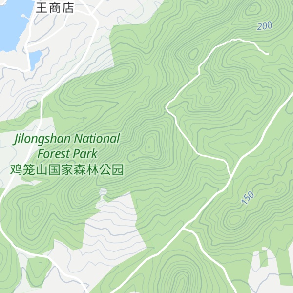 Map of Jiǔ Shān