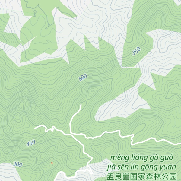 Map of Menglianggu