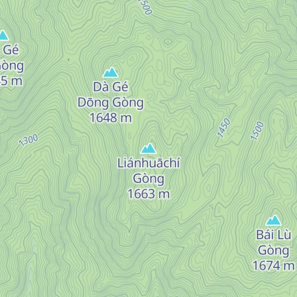 Map of Liánhuāchí Gòng