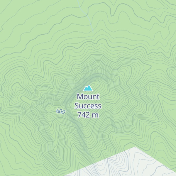 Map of Mount Success