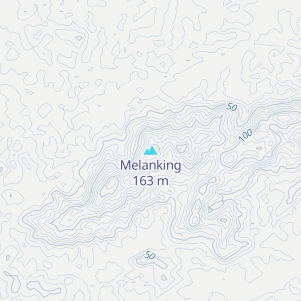 Map of Melanking
