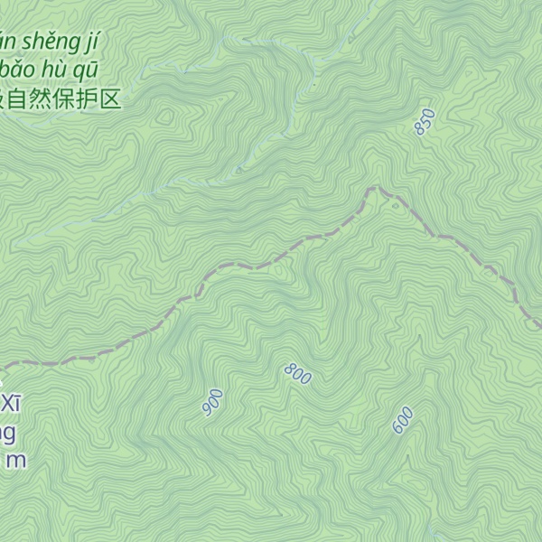 Map of Waixigang