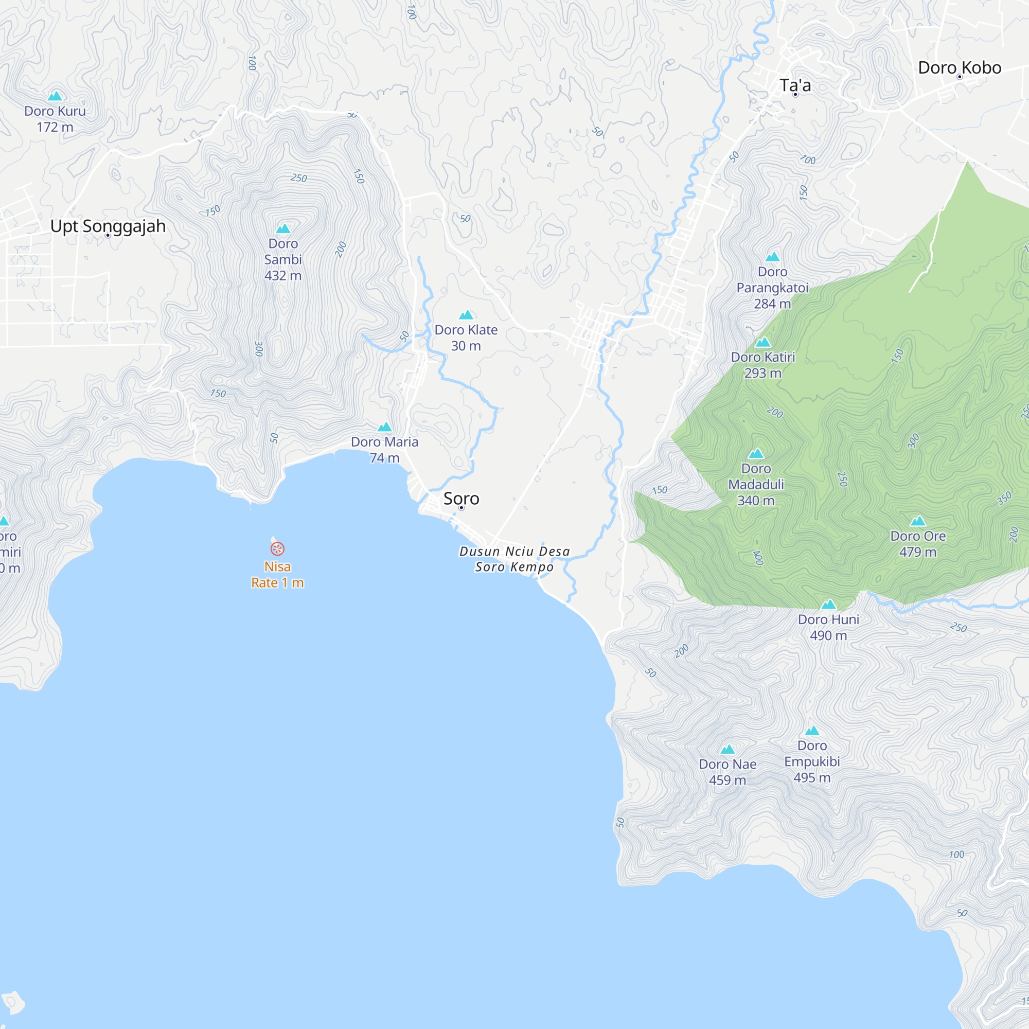 Supratman (alm) map