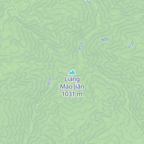 Map of Liáng Mào Jiān