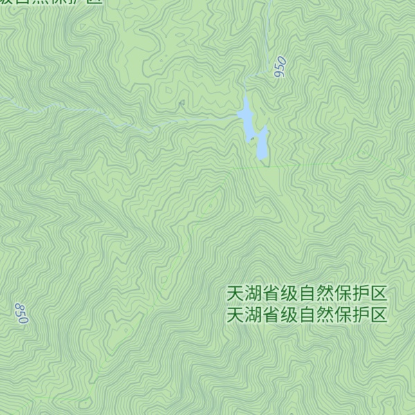Map of Tiān Húshān