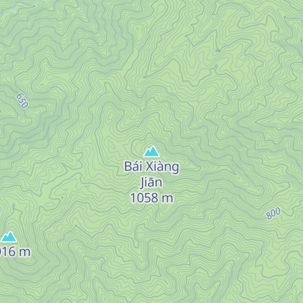 Map of Bái Xiàng Jiān