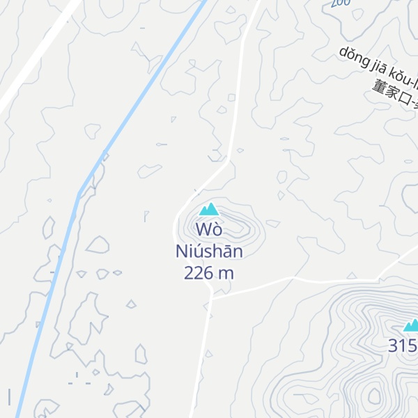 Map of Wò Niúshān
