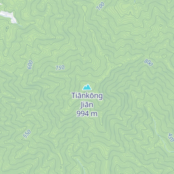 Map of Tiānkōng Jiān