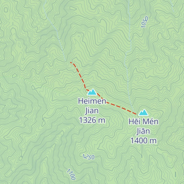 Map of Heimen Jian