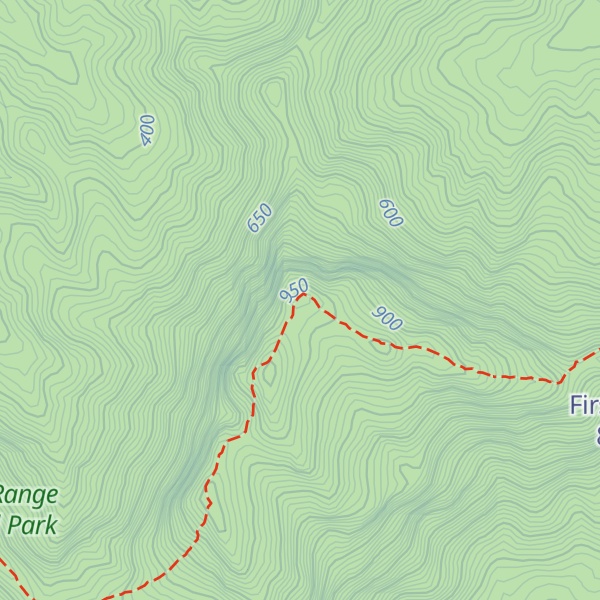 Map of Isongerup North Peak