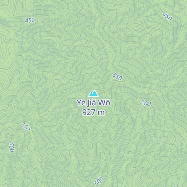 Map of Yè Jiā Wō