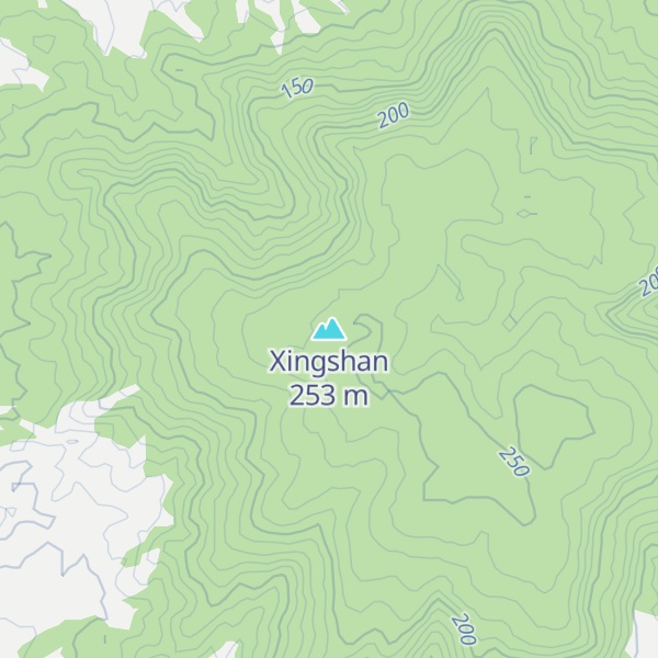 Map of Xingshan