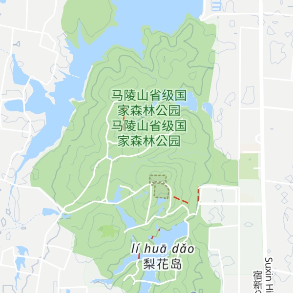 Map of Fēngshān