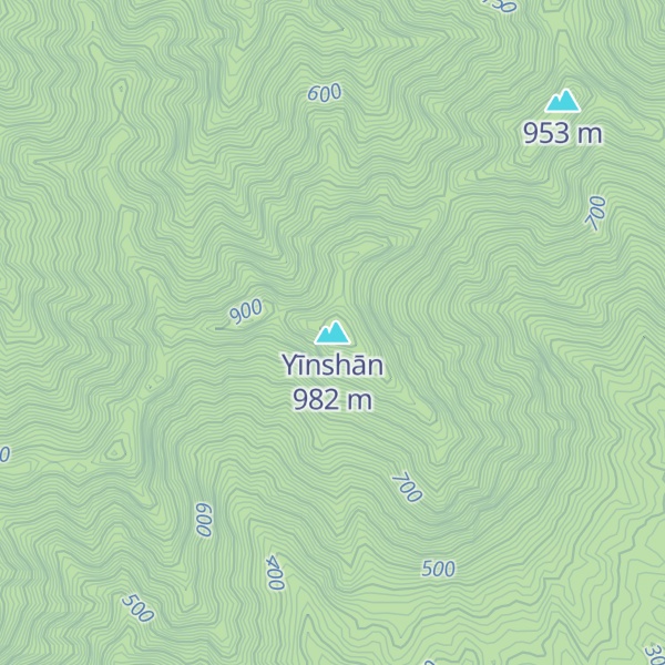 Map of Yīnshān