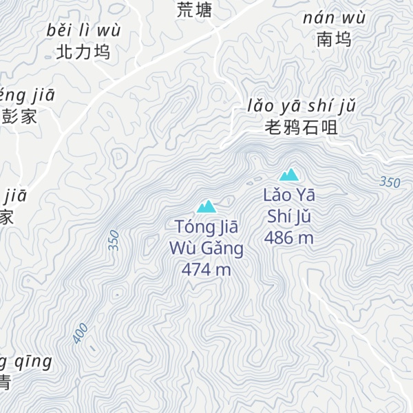 Map of Tóng Jiā Wù Gǎng